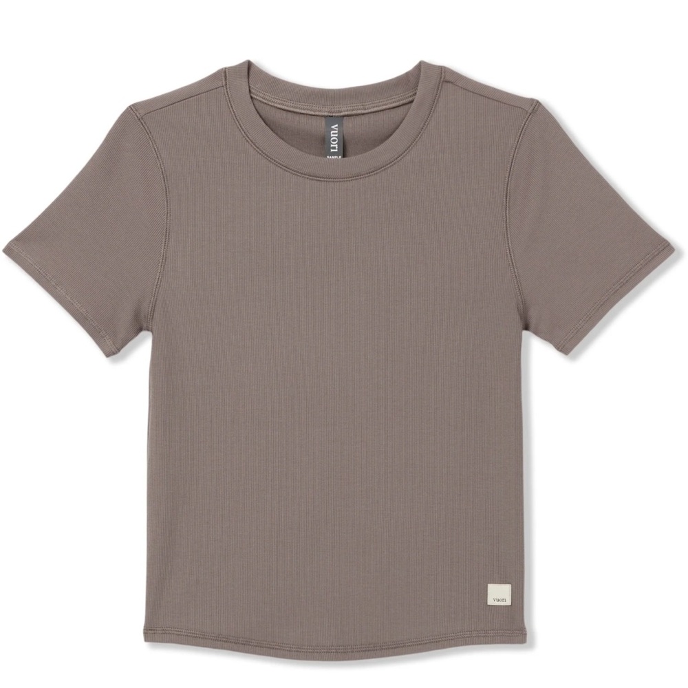 Vuori Taupe Short Sleeve Tee